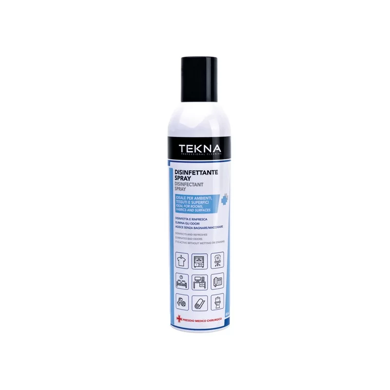 Disinfettante spray per ambienti e superfici 400ml Tekna