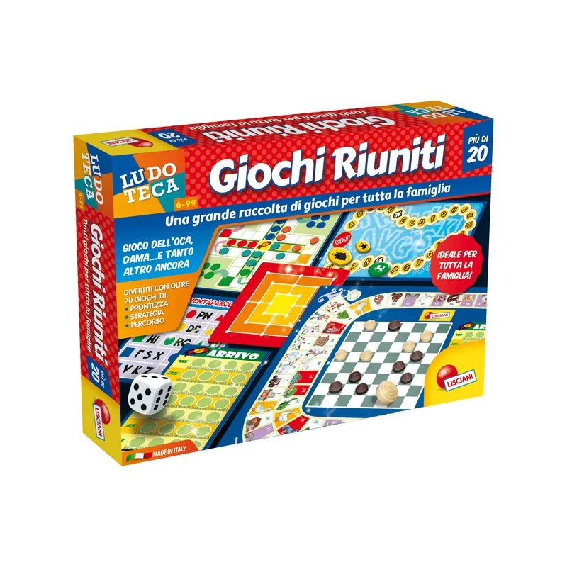 Giochi riuniti +di 20 Lisciani FUORI CATALOGO