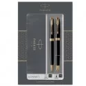 Gift Set DUO Sonnet Black GT + stilografica M + Sfera M Parker FUORI CATALOGO