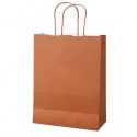 25 shoppers Twisted carta kraft 18x8x24cm terracotta Mainetti Bags FUORI CATALOGO