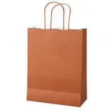 25 shoppers Twisted carta kraft 36x12x41cm terracotta Mainetti Bags FUORI CATALOGO