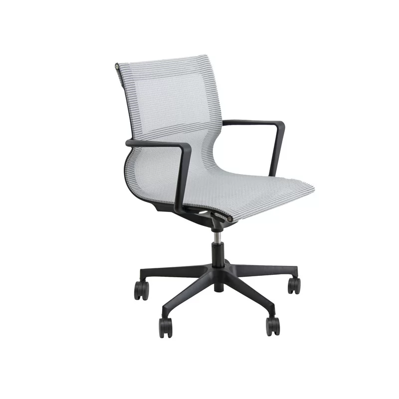 Poltrona direzionale Tekno TKN grigio con braccioli inclusi