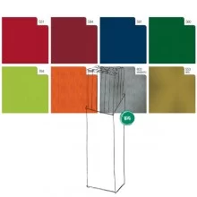 Rotolo carta regalo Ecocolor 3x1mt colori assortiti Sadoch (Conf.30)