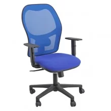 Seduta operativa Hubble HUHUVE blu con braccioli regolabili FUORI CATALOGO