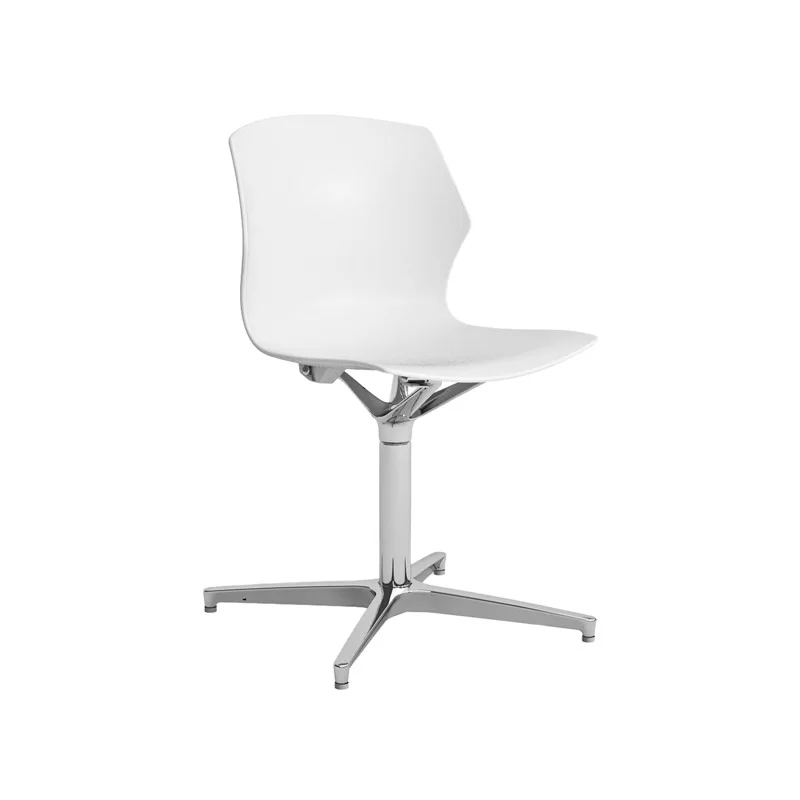 Seduta home/office No Frill NFG bianco senza braccioli