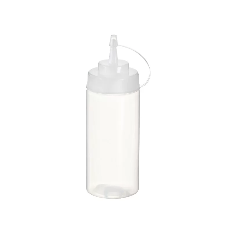 Squeeze bottle trasparente per salse 500ml Leone
