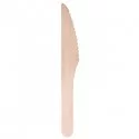 100 Coltelli monouso in legno 16cm Signor Bio