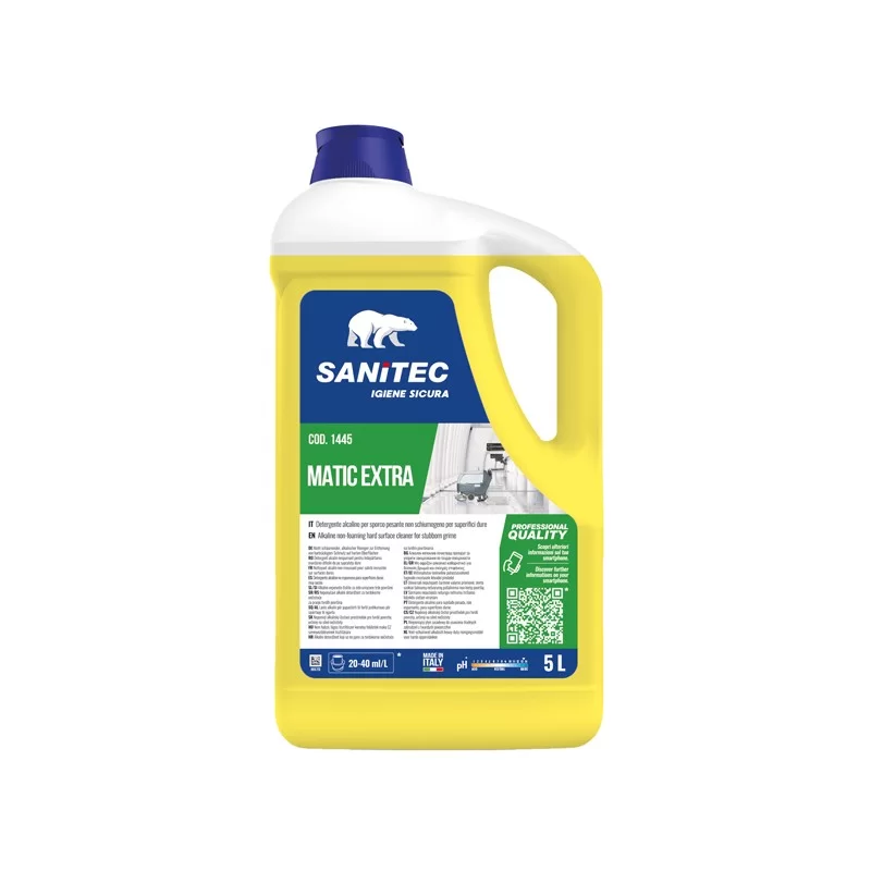 Detergente Matic Extra per sporco pesante 5Lt Sanitec