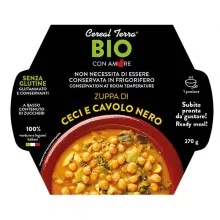 Zuppa ceci e cavolo nero in confezione da 300gr - Cereal Terra (Conf.6)