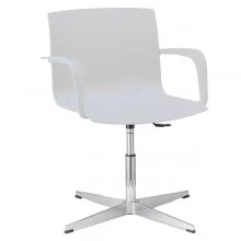 Seduta attesa Melissa MEGP bianco con braccioli inclusi