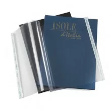 Coprilibro Cristallo 14 PP liscio neutro 50x31cm Ri.Plast (Conf.25)