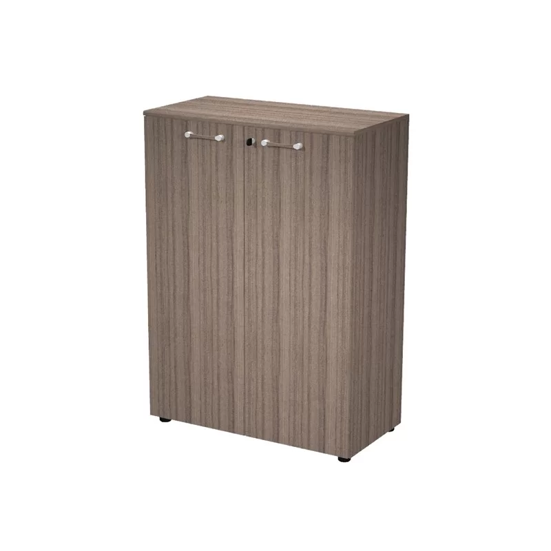 Mobile medio con ante ELEGANCE 90x45,2x126,2Hcm Noce Toscano