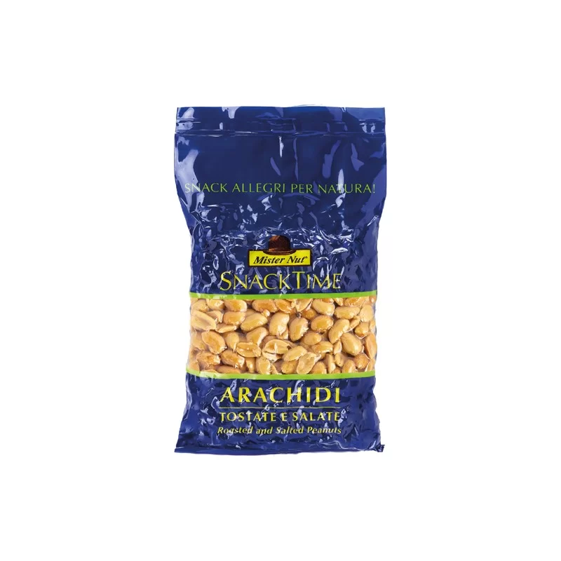 Arachidi Tostate e salate 250gr Mister Nut (Conf.24)