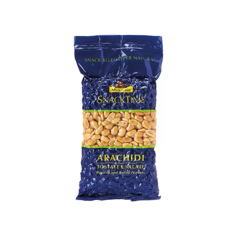 Arachidi Tostate e salate 500gr Mister Nut (Conf.10)