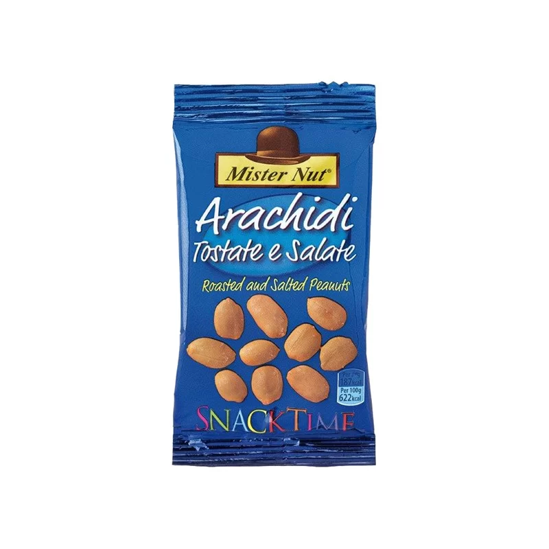 Arachidi 28gr Snack time Mister Nut (Conf.24)