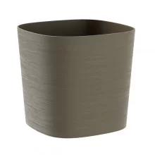 Vaso quadrato Capri 13lt sabbia TeraPlast