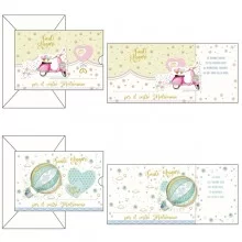 Biglietto Matrimonio 4 soggetti ass. Kartos (Conf.12) FUORI CATALOGO