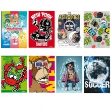 Maxiquaderno A4 20fg+1 80gr 1 rigo c/margine Kid Boy 2023 Blasetti (Conf.10) FUORI CATALOGO