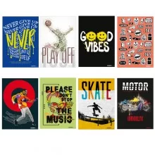 Maxiquaderno A4 20fg+1 80gr 4mm Teen Boy 2023 Blasetti (Conf.10) FUORI CATALOGO