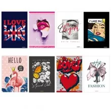 Maxiquaderno A4 20fg+1 80gr 1 rigo Teen Girl 2023 Blasetti (Conf.10)