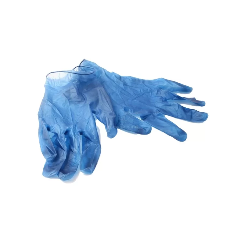 Conf. 100 guanti in vinile s/polvere detectabili taglia XL