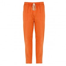 Pantaloni Pitagora in cotone Tg. S arancio