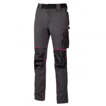 Pantaloni donna Atom Lady grigio-fucsia Taglia XL U-power FUORI CATALOGO