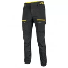 Pantalone Horizon Tg. M nero-giallo U-power FUORI CATALOGO