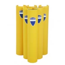 Protezioni per scaffalature Rack ArmourH 60 cm - giallo L - 101-110mm