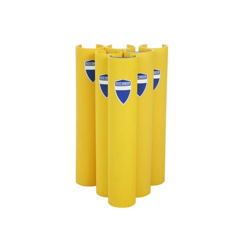 Protezioni per scaffalature Rack ArmourH 60 cm - giallo XL - 111-120mm