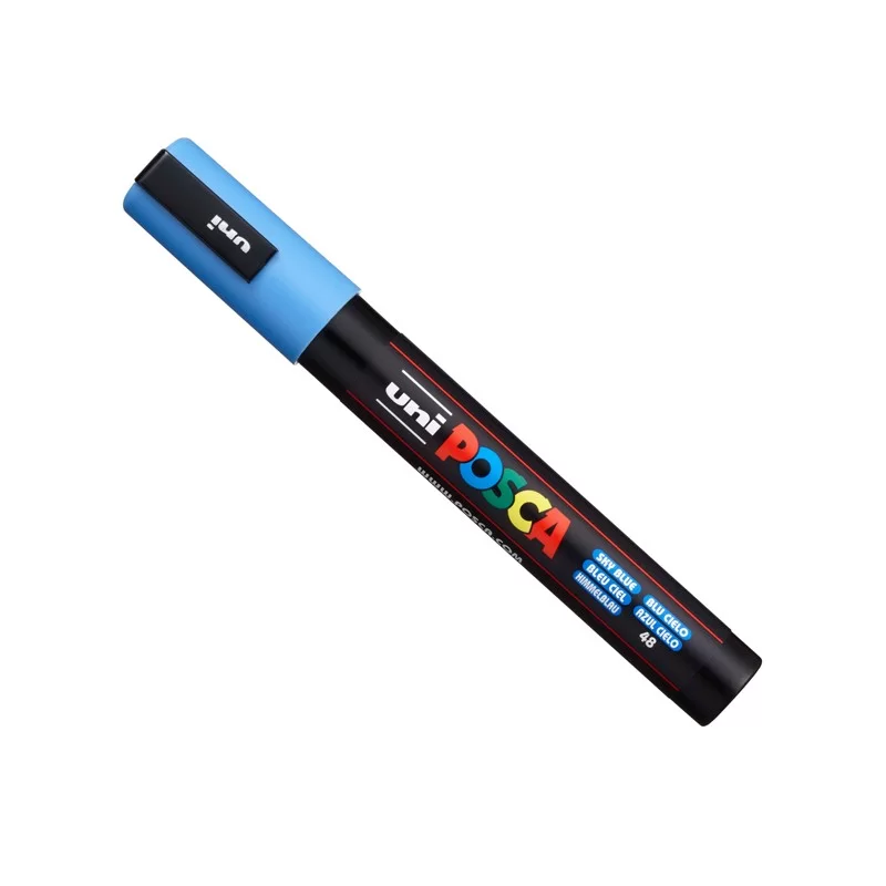 MARCATORE UNI POSCA PC5M BLU CIELO P. MEDIA