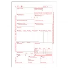 Lettera di vettura internazionale CMR snap 5copie autor.31x21cm Data Ufficio (Conf.50)