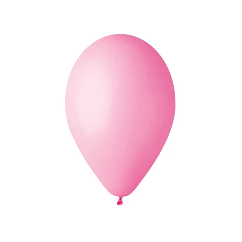 Busta 25 palloncini in lattice Ø26cm rosa Big Party