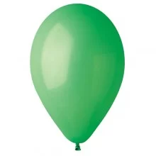Busta 25 palloncini in lattice Ø26cm verde Big Party