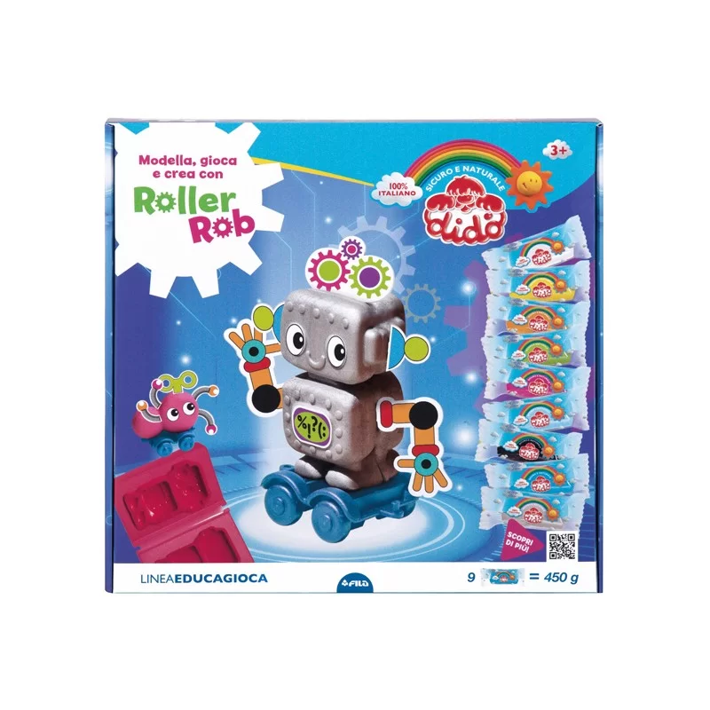 Roller Rob modella, gioca e crea DidO'