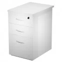 Cassettiera alta 3cass. 44x60xH73cm Bianco - AgorA' Compact