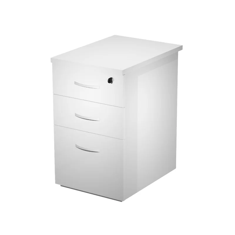 Cassettiera alta 3cass. 44x60xH73cm Bianco - AgorA' Compact