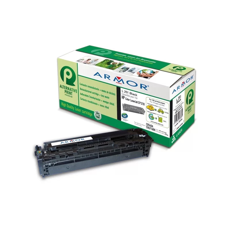 TONER NERO ARMOR PER HP COLOR LASERJET CP1210 1215 1510