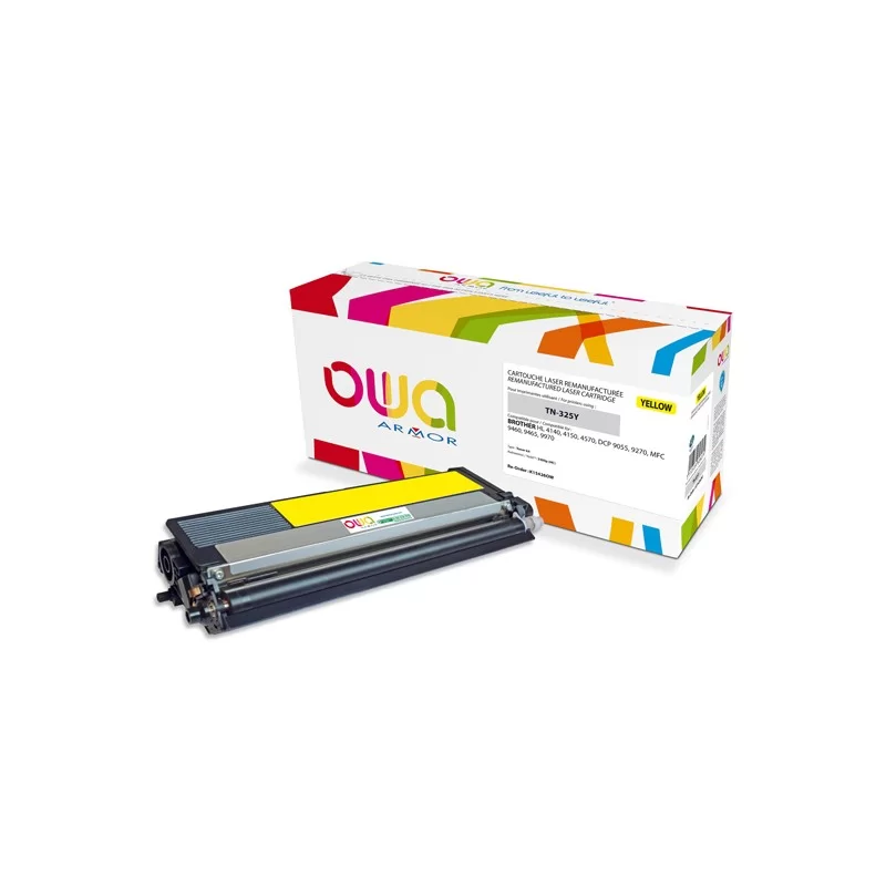 TONER GIALLO ARMOR PER BROTHER HL4141-4150-4570-MFC9460-9465-DCP9055-9270
