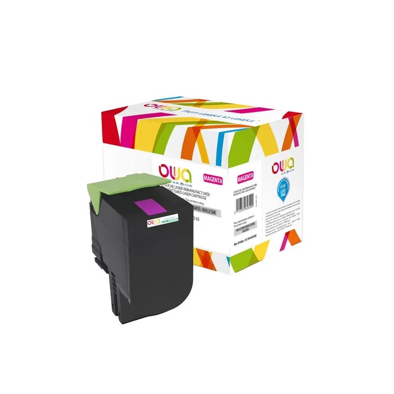 Toner Magenta Armor per Lexmark CS310, 410, 510