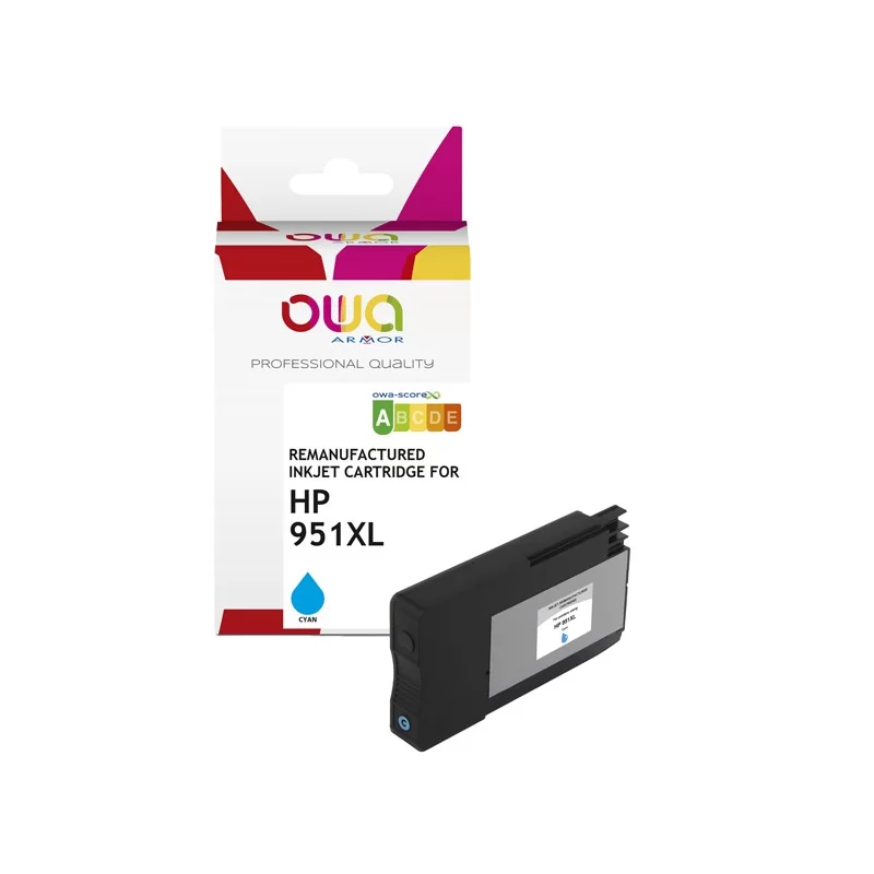 Armor Cartuccia Ciano per HP 951XL-25ml