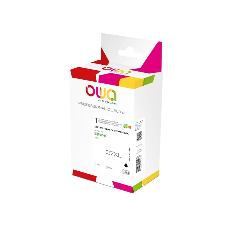 Armor Cartuccia Nero per Epson 27XL-30ml FUORI CATALOGO