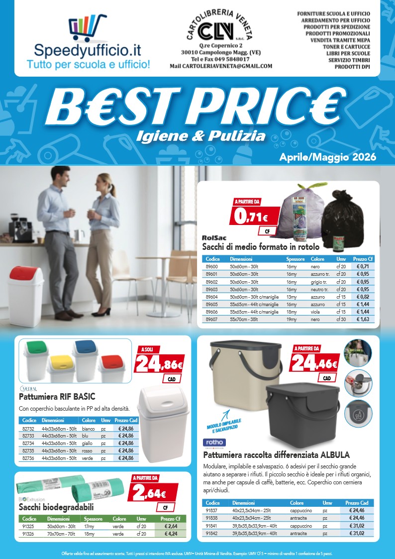 Promo Igiene Speedyufficio 2026